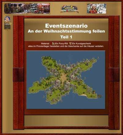 An der Weihnachtsstimmung feilen 1